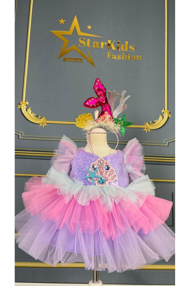 Tütü Deniz Kızı elbisesi