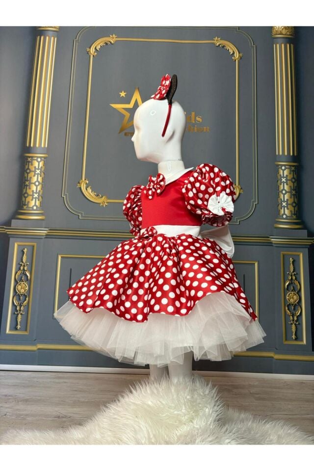 Kız Çocuk Mini Mouse Elbise, Kız Çocuk Mini Mouse Kostüm